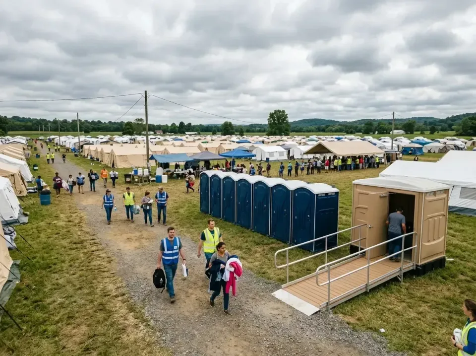 disaster-relief-camp-restrooms-010 — frequently asked questions, Dumpster & Portable Bathrooms Rental in Litchfield, MN